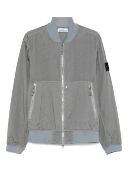 Stone Island: Серая куртка 