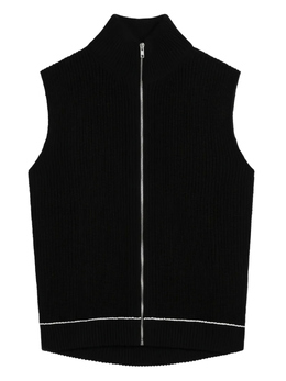 MM6 Maison Margiela: Кардиган без рукава 