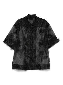 Simone Rocha: Прозрачная рубашка 