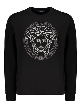 Versace: Хлопковая толстовка 