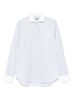 Canali: Рубашка в полоску 