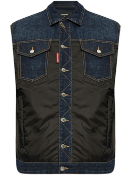 Dsquared2: Синий жилет 