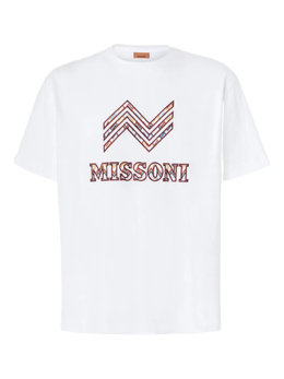 Missoni: Белая футболка 