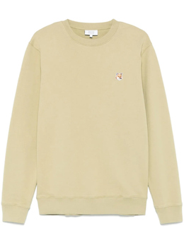 Maison Kitsuné: Зелёная толстовка 