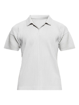 Homme Plissé Issey Miyake: Серая рубашка 