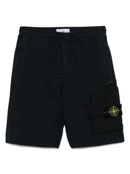 Stone Island: Синие шорты  Compass