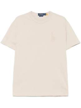 Polo Ralph Lauren: Серая футболка 