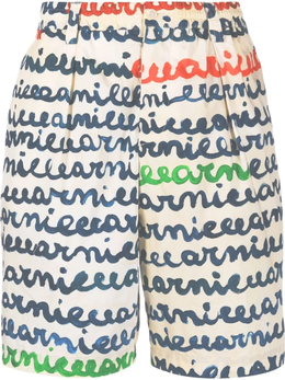 Marni: Белые шорты 