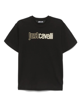 Just Cavalli: Чёрная футболка 