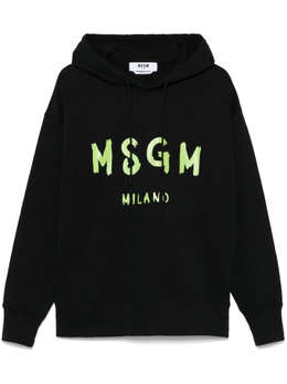 MSGM: Чёрная толстовка 
