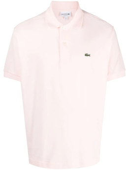 Lacoste: Розовая рубашка 
