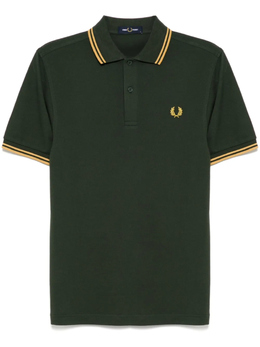 Fred Perry: Зелёная рубашка 