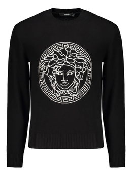 Versace: Хлопковая толстовка 