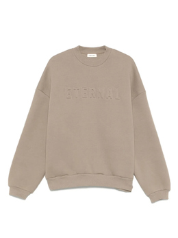 Fear of God: Коричневая толстовка 