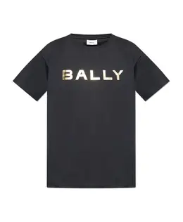 Bally: Чёрная футболка 