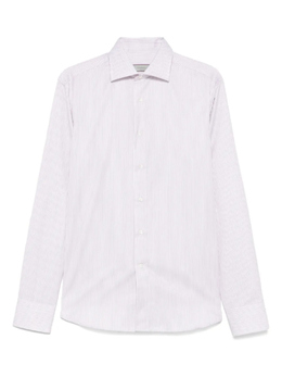 Canali: Рубашка в полоску 