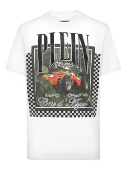 Philipp Plein: Белая футболка 