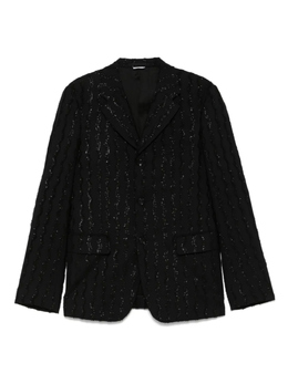 Comme des Garçons Homme Plus: Чёрные пиджаки 