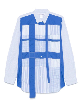 Comme Des Garcons Shirt: Рубашка в полоску 