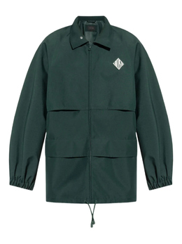 Lacoste: Зелёная куртка 