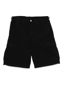 Carhartt WIP: Чёрные шорты 