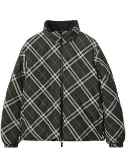 Burberry: Куртка в клетку 