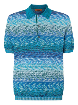 Missoni: Синяя рубашка 