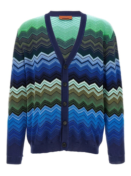 Missoni: Зелёный кардиган 