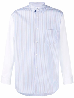 Comme Des Garcons Shirt: Рубашка в полоску 