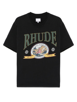 Rhude: Чёрная футболка 
