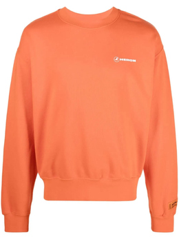Heron Preston: Оранжевая толстовка 