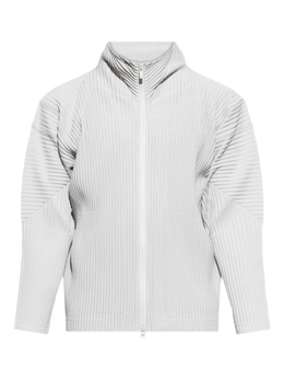Homme Plissé Issey Miyake: Серые пиджаки 