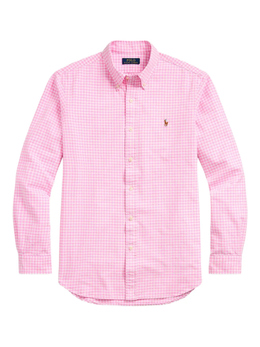 Polo Ralph Lauren: Розовая рубашка 