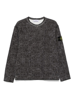 Stone Island: Чёрная толстовка 