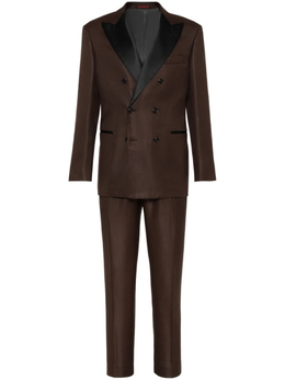 Brunello Cucinelli: Коричневый костюм 