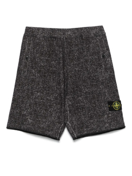Stone Island: Чёрные шорты 