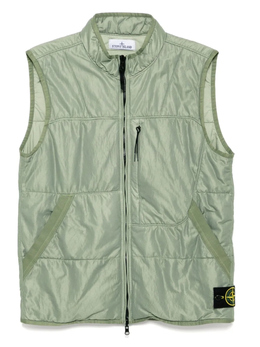 Stone Island: Зелёный жилет 