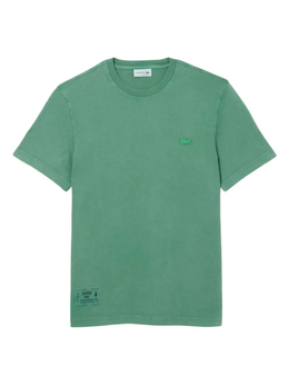 Lacoste: Зелёная футболка 