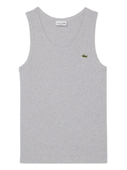 Lacoste: Серая футболка 