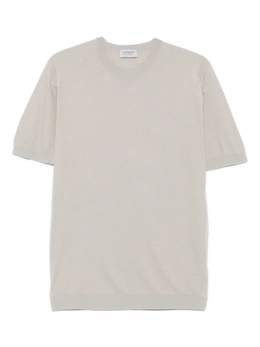 John Smedley: Серая футболка 