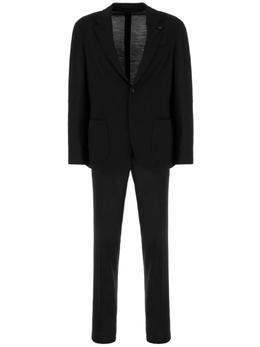 Lardini: Чёрный костюм 