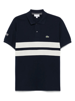 Lacoste: Синяя рубашка 