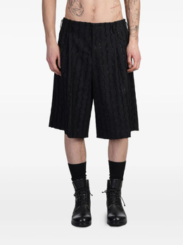 Comme des Garçons Homme Plus: Шорты из шерсти 