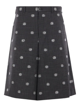 Comme des Garçons Homme Plus: Шорты с принтом 