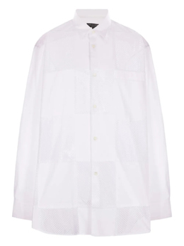 Comme des Garçons Homme Plus: Белая рубашка 