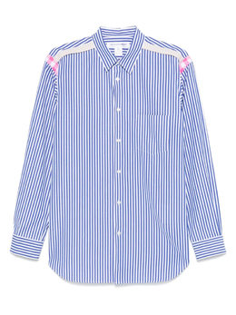 Comme Des Garcons Shirt: Рубашка в полоску 