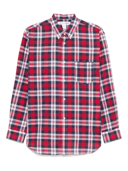 Comme Des Garcons Shirt: Рубашка в клетку 