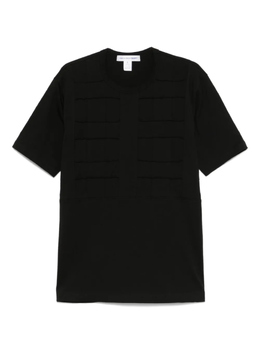 Comme Des Garcons Shirt: Чёрная футболка 