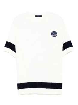 Kiton: Белый свитер  KNT