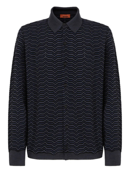 Missoni: Синяя рубашка 